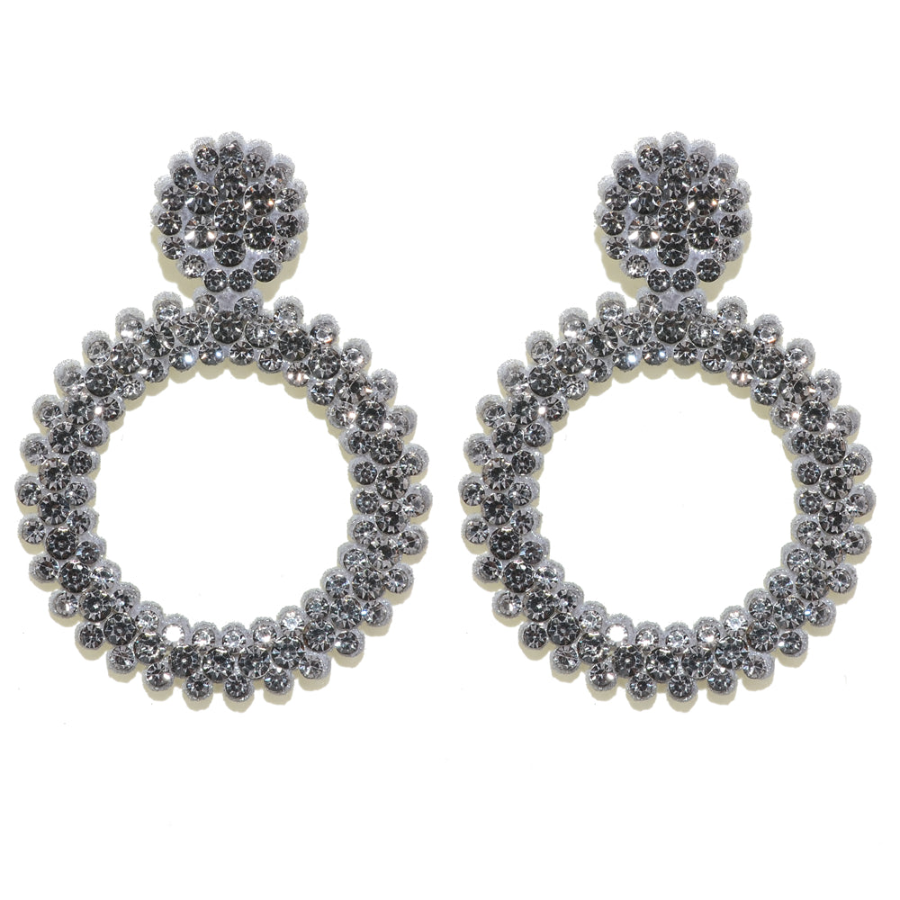 Vivelya | Vrouwen kleurrijke strass oorknopjes | Kleurrijk
