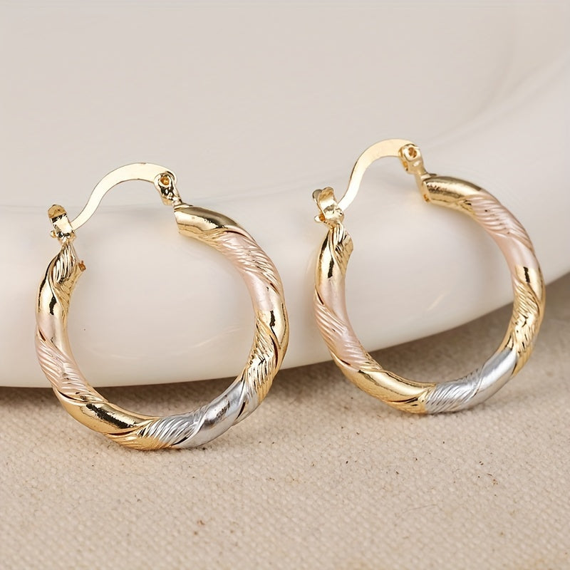 Solantra | Vrouwen vintage boho oorringen | Goud