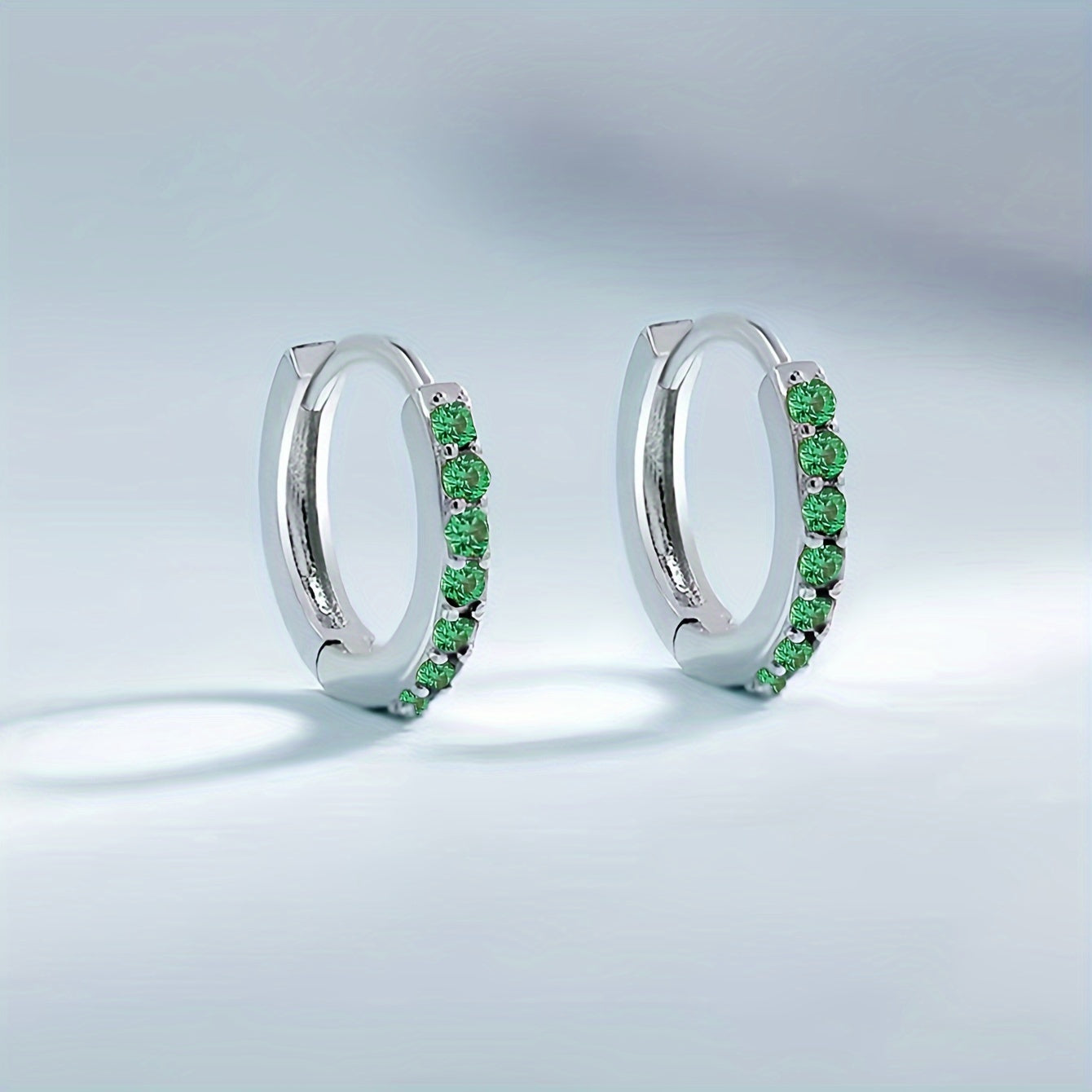 Zerina | Vrouwen glinsterende boho oorbellen | Zilver