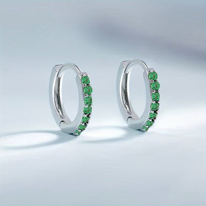 Zerina | Vrouwen glinsterende boho oorbellen | Zilver