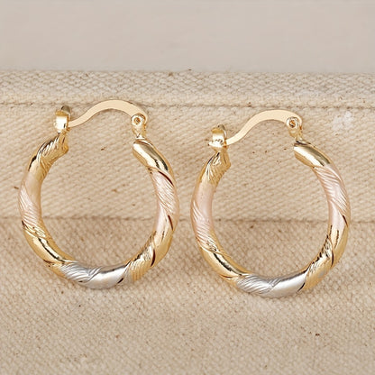 Solantra | Vrouwen vintage boho oorringen | Goud