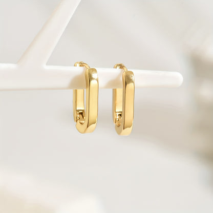 Solmera | Vrouwen elegante onregelmatige oorbellen | Goud