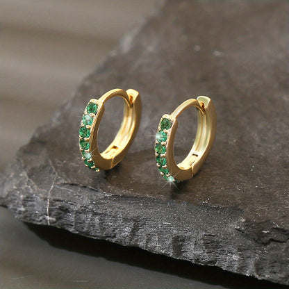 Zerina | Vrouwen glinsterende boho oorbellen | Zilver